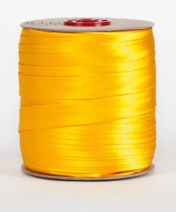 Słoneczny - lamówka atłasowa 15 mm