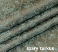 tkanina szary turkus