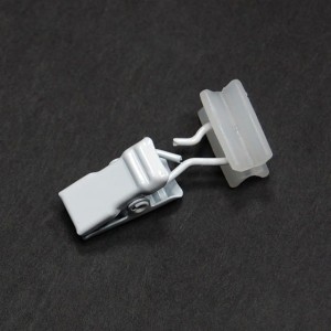 Slizg z żabką do szyn aluminiowych