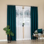 SELENE Firana gotowa na taśmie 140 x 250 cm 