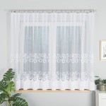 1071 Gotowe firany okienne na taśmie - różne wymiary 