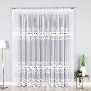 6481 Gotowe firany żakardowe wysokość 250 cm - szerokość do wyboru