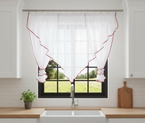 F12 - Firana z woalu 300 x 120 cm 