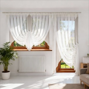 F18 - Komplet firan na okno i drzwi balkonowe 350 x 150 cm i 250 x 250 cm