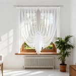 F18 Firanka z woalu  350 x 150 cm