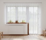 Michalina - Firany na okno balkonowe z gipiurą 400 x 160 cm, 200 x 250 cm