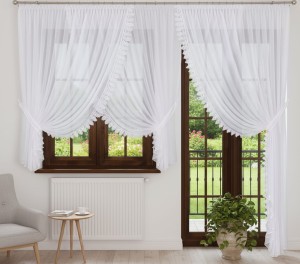 M78 -  Komplet firan na okno i drzwi balkonowe 400 x 160 cm, 250 x 250 cm