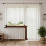 M004 - Firany na okno balkonowe z gipiurą 400 x 160 cm, 200 x 250 cm