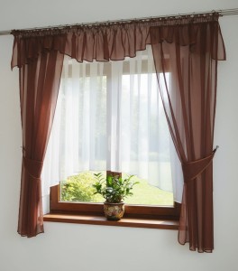 P38 Komplet zasłony z firaną 400 x 175 cm