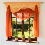 Lambrekin N134 na karnisz 130 cm - odbicie lustrzane