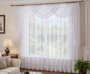 A21 - Elegancki komplet firan z lambrekinem 600 x 250 cm wzór 3
