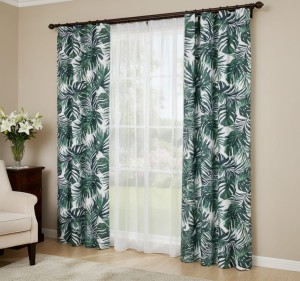 823 - Komplet zasłon 140 x 250 cm - 2 szt na taśmie