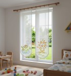 ZOO gotowe firany panelowe dla dzieci  47x140cm - 2 szt