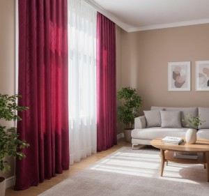 00918 Tkanina zasłonowa na metry szerokość 280 cm