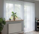 Jowita Zestaw firan na balkon 400x150 cm, 200x250 cm z taśmą