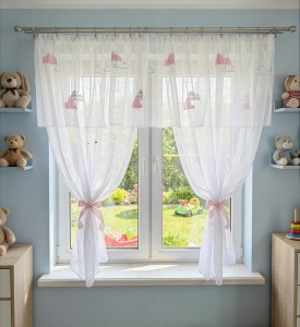Komplet firanek do pokoju dziecięcego 300 x 150 cm