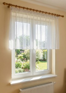 A71 Firana żakardowa z taśmą 400 x 86 cm