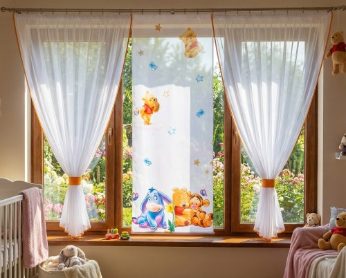 Firanka dla dzieci z panelem BABY Kubuś Puchatek .jpeg