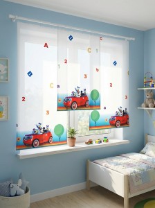 Miki w samochodzie komplet paneli bajkowych