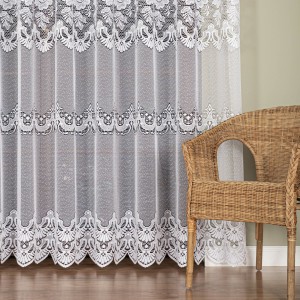 36127 Firana żakardowa na metry - kupony 190 x 300 cm, 490 x 300 cm