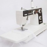 Obszycie boków przy firanie