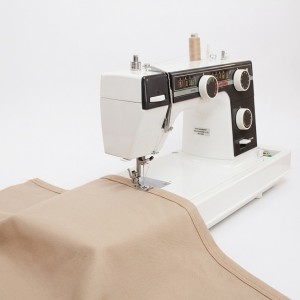 Usługa obszycia dołu firany lub zasłony