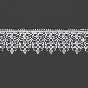 Gipiura nr 07336 biała 10 cm