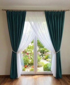 X50 Komplet zasłon z firana