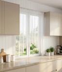 X57 Gotowa firana do kuchni 300x140 cm 