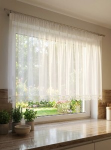 X63 Gotowa firanka 270x130 cm ecru