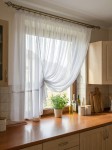 X87 Gotowa firana z taśmą 240x130cm