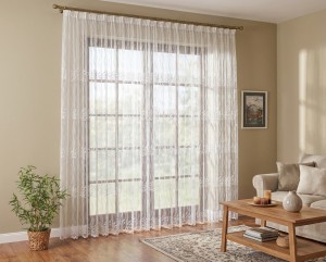 10818 Gotowa firana haft na markizecie  300x250cm