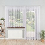 037 Gotowe firany na balkon 300x 146cm, 190x240cm