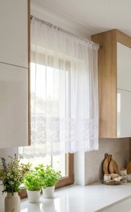 574 Gotowa firankaz tunelem 140x130 cm