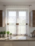 574 Gotowy komplet firan z tunelem 210x90 cm, 105x50 cm - 2 szt. 