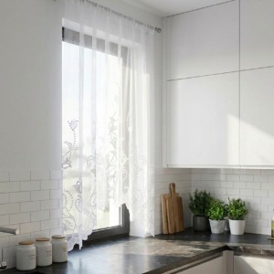 0623 Gotowa firanka z tunelem 120x150 cm