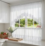 F27 Komplet firan do kuchni z zazdrostkami 300x100 cm, 120x50 cm - 2 szt