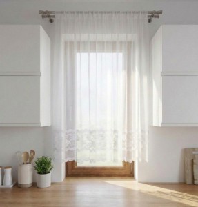 574 Gotowa firanka z tunelem 120x140 cm