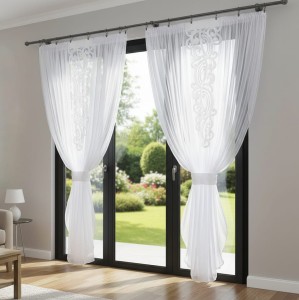 Astor firana 290x250 cm z dekorem
