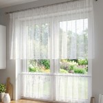 X93 Gotowe firany do kuchni 300x68 cm, 240x50 cm