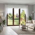 A11 Lambrekin draperia z woalu 3 fale