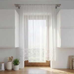 574 Gotowa firanka z tunelem 120x140 cm