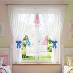 Barbie gotowe firany z panelem bajkowym