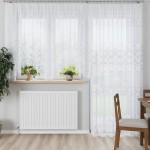 Faustyna Komplet firan na okno i drzwi balkonowe 350x160cm, 200x250 cm