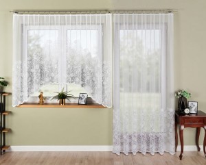 10724 Komplet firan na okno i drzwi balkonowe 300x160 cm, 200x250 cm