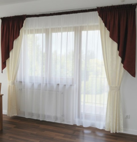 Gałązki Komplet zasłon z firaną 500x250 cm.jpeg